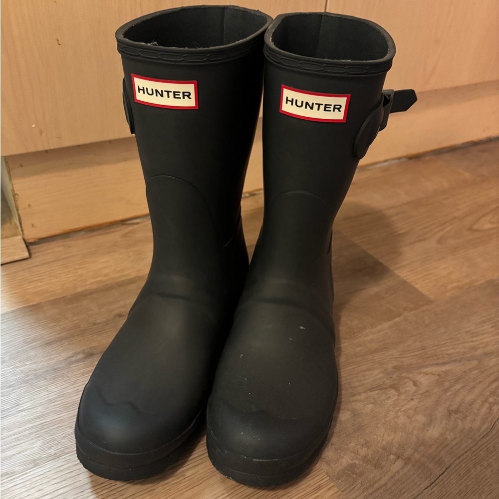 Hunter Classic Black Waterproof Boots